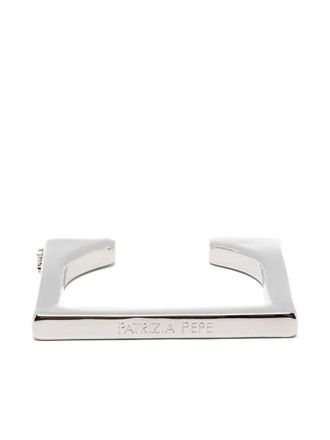 Patrizia Pepe square-shape bangle bracelet - Silver