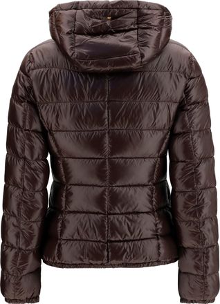 Herno Womens Giada Down Jacket Marrone Scuro Coat