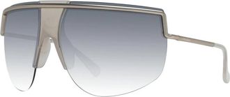 Max Mara Aviator Zonnebril met Spiegelglazen - Dames - Zonnebrillen - Grijs - ONE Size - Accessoires