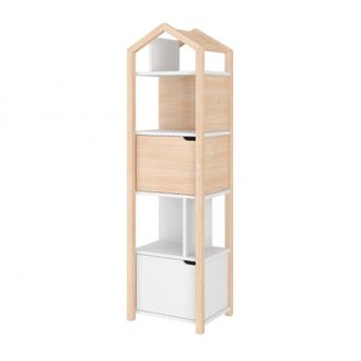 OEM Librer&iacute;a Bellamy Joey Madera Y Blanco