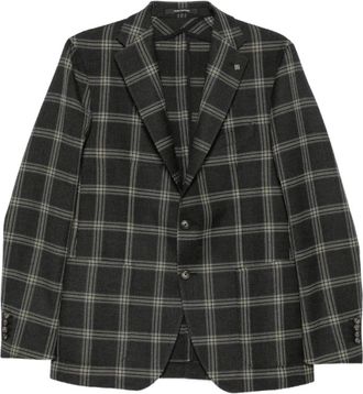 Tagliatore 1Smd 22K 120206 Blazer - Heren - Blazers - Veelkleurig - M - Leer - Jassen