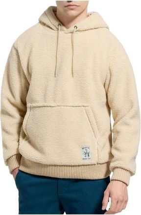 Dirk Bikkembergs Felpa - Heren - Hoodies - Beige - S - Hoodies & sweatvesten