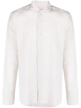 Orlebar Brown Giles linen shirt - Neutrals