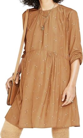 Hatch Maternity The Emma Dress In Brass Floral