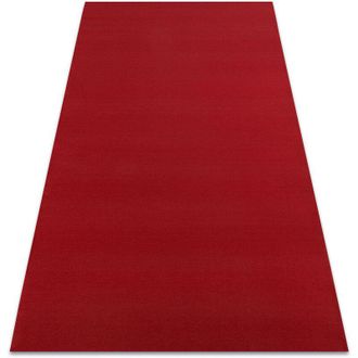 RugsX Rugsx - Carpet anti-slip rumba 1974 single colour gum claret, red red 130x200 cm