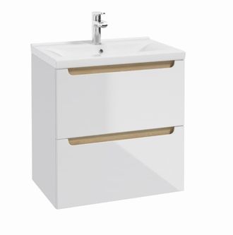 Puma Naturel - Mueble De Ba&ntilde;o Con Lavabo Stilla 60x60x45 Cm, Blanco (stillad06056u3)