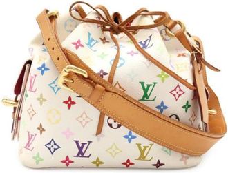 Louis Vuitton Pre-owned Monogram Multicolore Petit Noe Shoulder Bag - Dames - Vintage Tas - Veelkleurig - ONE Size - Vintage