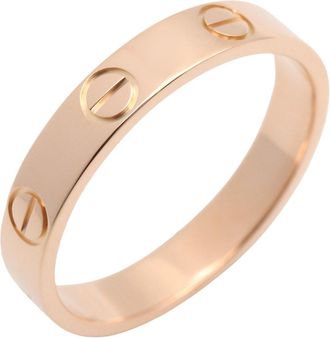 Cartier Gold Pink Gold (18K) Band Ring (Pre-Owned)