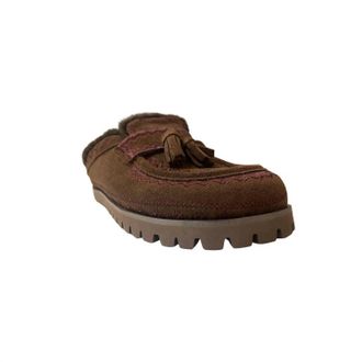 Bibi Lou Womens Mule Tassel Slippers In Brown