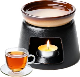 OEM Quemador De Aceite De Cer&aacute;mica, L&aacute;mpara De Aroma, Portavelas De Cer&aacute;mica, Difusor De Aroma, Quemador De Incienso, Quemador Decorativo Para El Hogar Y 