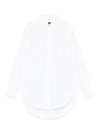 BOSS Katoenen shirt - Wit