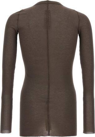 Rick Owens Mens Gray Viscose T-Shirt