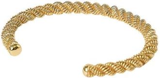 Federica Tosi Spiraal Armband Verguld - Dames - Armbanden - Geel - ONE Size - Accessoires