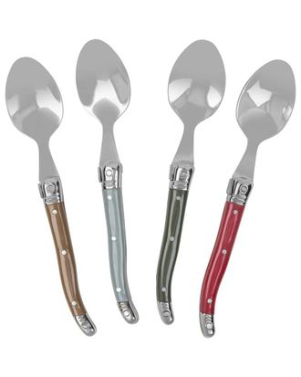 French Home Set Of 4 Coffee Spoons
