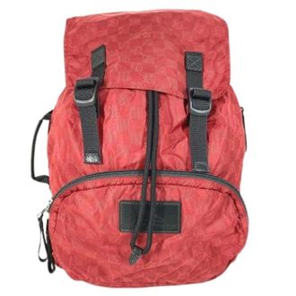 Louis Vuitton unisex, Pre-owned, Rood, Maat: ONE Size Nylon