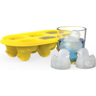 TrueZoo Quack the Ice Silicone Ice Cube Tray in Yellow at Nordstrom