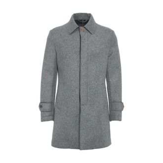 Bob Bob, Single-Breasted Coats, male, Gray, Size: 4XL BOB Coat