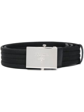Prada Cintura intrecciata - Nero