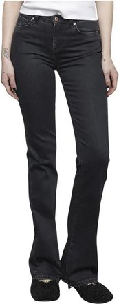 Don the Fuller Dames, Jeans, Zwart, Maat: W27