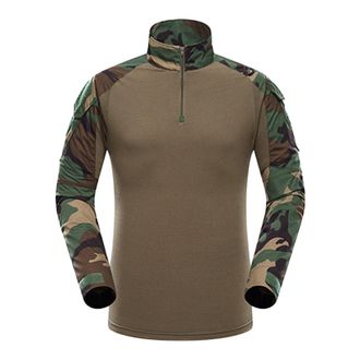 Generic Mens T-Shirts Long Sleeve Tops for Men Adult 2024 Outdoor Sports Hunting Shooting BDU Clothing Camouflage Shirt Vests for Men UK (H, XXL)