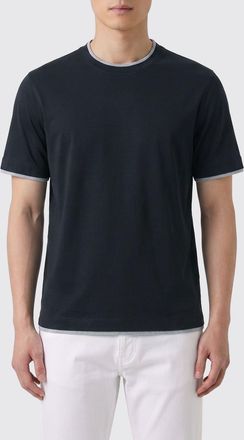 Brunello Cucinelli T-shirt basic in cotone e seta