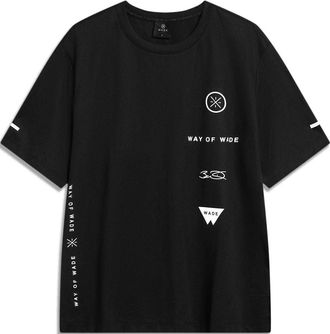Li-Ning Wade Of Wade Logo T-shirt Black ATST237-1