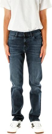 7 For All Mankind Slimmy Jeans - Heren - Regular Fit Jeans - Blauw - W30 - Denim - Jeans
