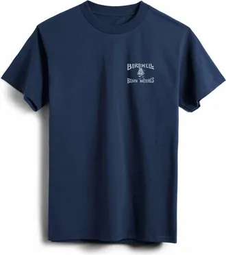 Birdwell Beach Britches Mens License Plate T-Shirt In Navy & Slate