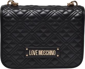 Love Moschino Tassen, Dames, Zwart, ONE Size, Shoulder Bag