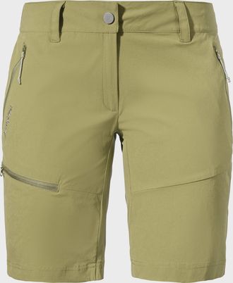 Sch&ouml;ffel Shorts SCH&Ouml;FFEL Shorts Toblach2, Damen, Gr. 34, Normalgr&ouml;ssen, gr&uuml;n (4605, gr&uuml;n), Oberstoff: 89% Nylon, 11% Elasthan, Hosen Shorts