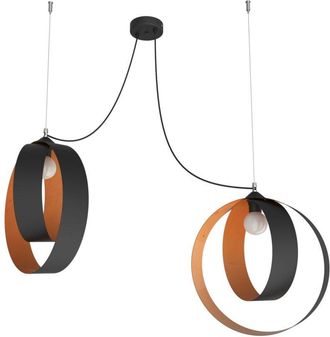 Lumicom Shell L&aacute;mpara De Techo 2 Luces Hoja