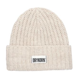 Drykorn Accessoires, Dames, Beige, ONE Size, Wol, Eani_3 Beanie