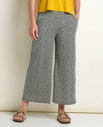 Toad & Co Chaka Wide Leg Crop Pant in Midnight Print at Nordstrom, Size X-Small 25