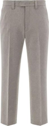 Paolo Pecora Pantaloni Eleganti - - Trousers - Uomo - Beige - S