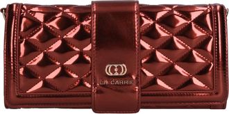 La Carrie Tassen.. Bordeaux - Dames - Clutches - Rood - ONE Size - Tassen