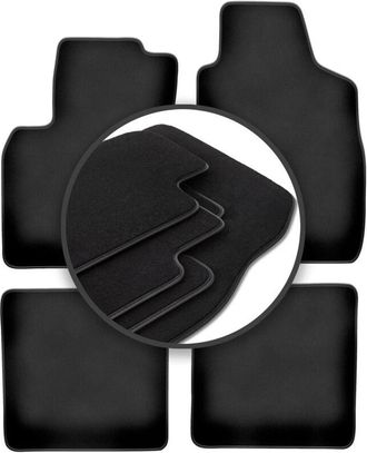 OEM Alfombrillas Premium Para Fiat Panda Ii Hatchback (2002-2010)