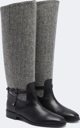 Jimmy Choo London Botas altas Lawton de piel espigadas