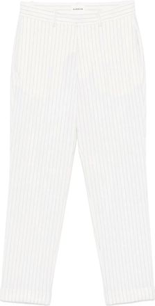 P.A.R.O.S.H. Pantaloni a righe - Bianco