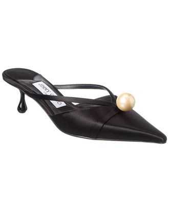 Jimmy Choo London Sana 50 Satin Mule