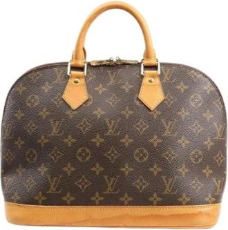 Louis Vuitton Pre-owned Handbags, female, Brown, Size: ONE SIZE Pre-owned Alma PM Handbag