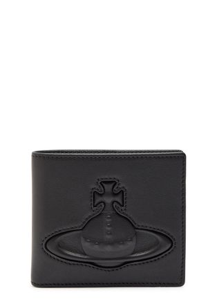 Vivienne Westwood Orb Leather Wallet - Black - One Size