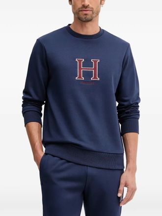 Hackett Sweater met ronde hals - Blauw