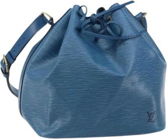 Louis Vuitton Pre-owned Bucket Bags, female, Blue, Size: ONE SIZE Pre-owned Bucket Bag