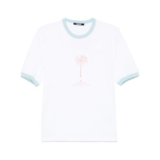 Jacquemus T Shirt Bianco-Uomo