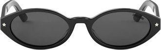 Dior Sunglasses Diorpacific R1 I 10 A0 Black/Grey Women