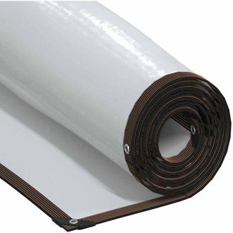 vidaXL Lona Transparente Con Ojales Polietileno 6x8 M Vidaxl