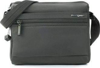 Hedgren Inner City Eye Shoulder Bag RFID Black Ink Dark Green