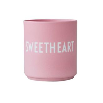 DESIGN LETTERS Aj Porzellan Becher Favourite Sweetheart