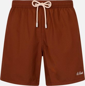 MC2 Saint Barth Seersucker Classic Light Swim Shorts Patmos