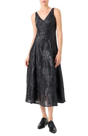 Akris Lace Cocktail Dress in Black at Nordstrom, Size 12